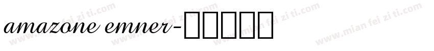 amazone emner字体转换